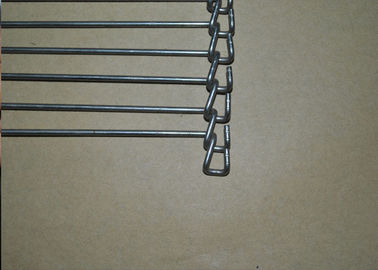 SS316 Ladder Metal Mesh Belt For Food Drying , Wire Mesh Conveyor Belt