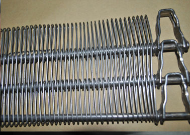 Stainless Steel Mesh Conveyor Belt , Balanced Weave Belt High Temperature Resistant