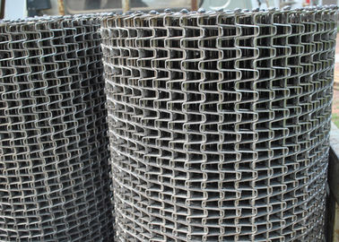 Honeycomb Wire Mesh Ss Conveyor Belt Flat Wire Belt For Food Cooling And Freezing