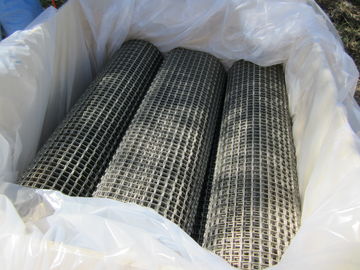 Stainless Steel Flat Flex Wire Belt / Honeycomb Conveyor Belt For Dryer Machine