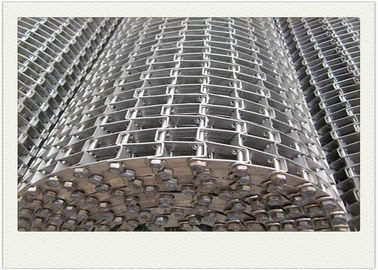 Flat Wire Mesh Conveyor Belt With Stainless Steel Wire For Heavy Machine