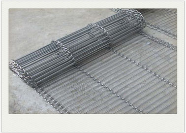 China Chocolate Wire Mesh Conveyor Belt With Large Open Area For Medical Equipment supplier