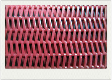 Monofilamen Polyester Spiral Wire Mesh Belt Dryer Screen untuk Penyaringan