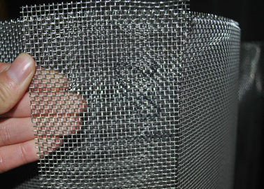 304 316 Stainless Steel Wire Mesh Screen , Stainless Steel Woven Fabric 