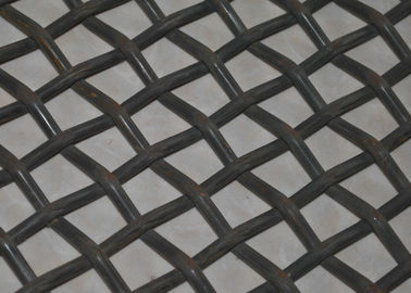 Heavy Duty Carbon Steel Crimped Wire Mesh Sheet For Coal Sifting / Construction