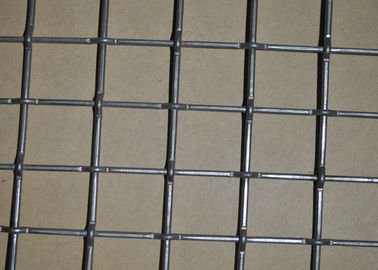 Crimped Carbon Steel / Stainless Steel Wire Mesh Screen Stable Structure