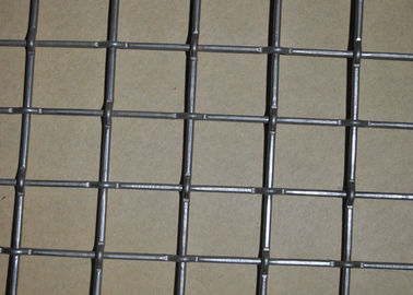 Lock Crimped Weave Stainless Screen Mesh For Pig Raising , Corrosion Resistant