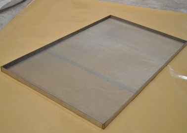 601 Durable Wire Mesh Tray Stainless Steel With Supporting Bar , High Temperture Resistant