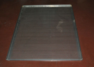 Perforated Stainless Steel Wire Mesh Tray Dehydrated 5-10mm Frame Diameter