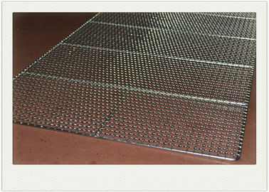 304 Stainless Steel Wire Mesh Tray , Steel Baking Tray Square / Rectangular