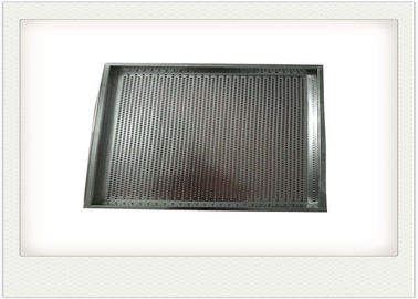 Perforasi Baked Wire Mesh Baki / Baki Stainless Steel Mesh Untuk Pengeringan