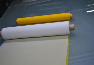 Acid Resistant Polyester Screen Printing Mesh Low Elasticity For Textile Printing  