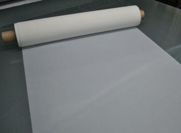 460 Mesh Polyester Printing Screen / Screen Printing Fabric Mesh Acid Resistance