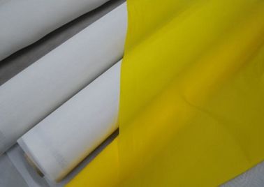 China Monofilament Polyester Screen Printing Mesh 65 Inch High Tension Threshold supplier