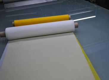 150 Micron Polyester Screen Printing Fabric Mesh With Plain Weave Wear Resistance