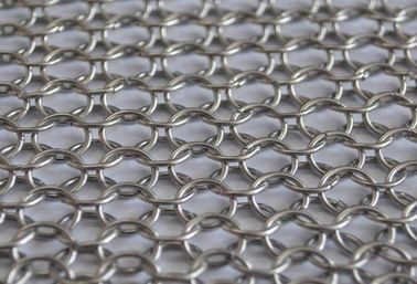 SGS Stainless Steel Chainmail Scrubber , Chainmail Cast Iron Pan Scrubber 