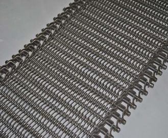 Spiral Wire SS Metal Mesh Belt For Food Conveyor High Temperature Resistant 