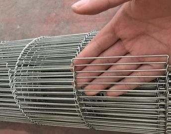 China Flat Flext Wire Mesh Conveyor Belting With Z Side , Rod Network Ladder Belt supplier
