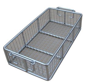 China Stainless Steel Metal Wire Basket for fruit washing / frying /steaming supplier