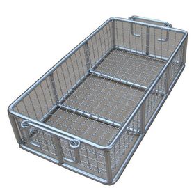 Stainless Steel Metal Wire Basket for fruit washing / frying /steaming