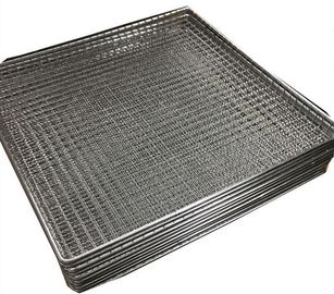 China Woven wire grill mesh basket for holding glass plate stainless steel 304 supplier