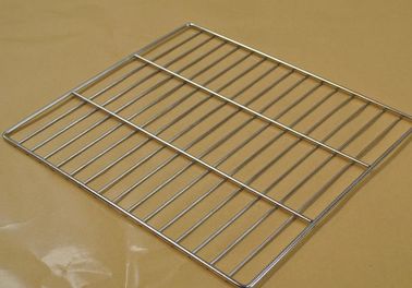 Food Grade 304 SS Wire Mesh Basket Tray For Oven Food Processing High Loading