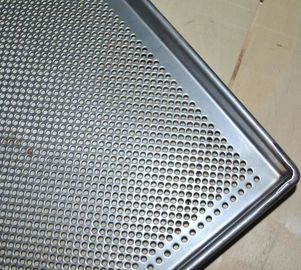 Metal Mesh Tray / Baking Serving Tray For Oven 304 S Food Grade Material