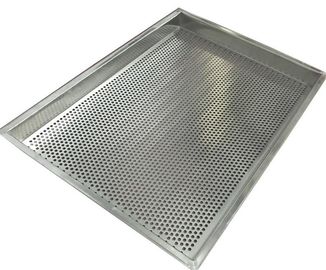 316  Stainless Steel Mesh Tray Oven Metal Perforatted Baking 2.0mm Thickness