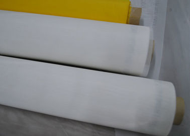 Yellow 64T - 55 Micron Polyester Screen Printing Mesh For Printed Circuit Boards supplier