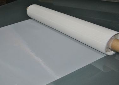 White 87 Inch High Tension 150T Polyester Screen Printing Mesh For Printed Circuit Boards Printing supplier