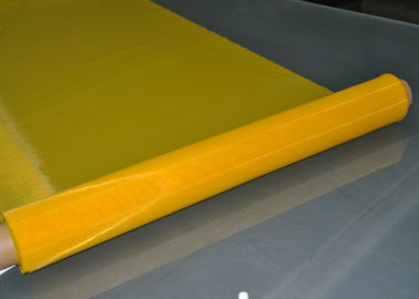 Low Elasticity 43T Polyester Screen Printing Mesh For Textile Printing , 65 Inch supplier