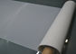 Low Elasticity White Polyester Bolting Cloth 60 Mesh For PCB Printing / Filtration supplier
