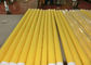 Food Filtering Nylon Screen Mesh Fabric , Nylon Mesh Cloth Yellow Color supplier