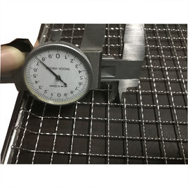 Woven wire grill mesh basket for holding glass plate stainless steel 304 supplier