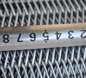 Double Balanced Weave Round Wire Mesh Conveyor Belt high temperture resistant supplier