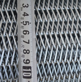 Double Balanced Weave Round Wire Mesh Conveyor Belt high temperture resistant supplier