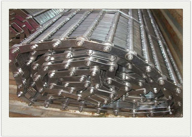 Food Industry Wire Mesh Conveyor Belt With Smooth Traffic / Chain Link Conveyor Belt supplier