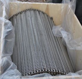 Customized Spiral Wire Freezer Stainless Steel Conveyor Belt Baking Washing supplier