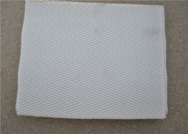 High Temperature Resistant Polyester Mesh Belt With White Used For Sewage supplier