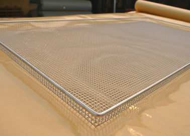 Food Grade Wire Mesh Tray For Vegetable Dehydration , Corrosion Resistant supplier