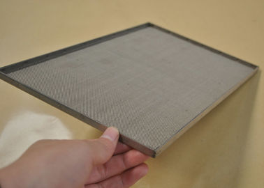 601 Durable Wire Mesh Tray Stainless Steel With Supporting Bar , High Temperture Resistant supplier