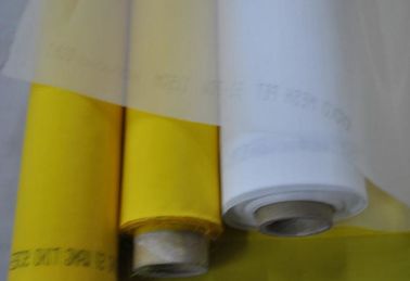 53 Inch 100% Monofilament Polyester Mesh , Screen Printing Polyester Fabric 40um supplier