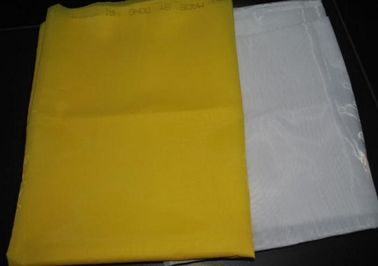 FDA Certificate  Polyester Screen Printing Mesh With White And Yellow supplier