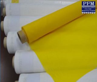 102&quot; Width White Polyester Printing Mesh With 100% Monofilament , High Tension supplier