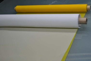 High Tensile Yellow 110T Polyester Printing Mesh With FDA Certification For Printing supplier