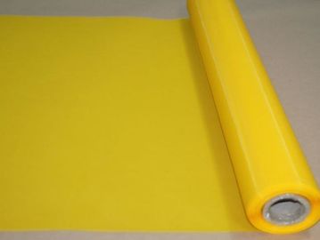 White / Yellow Monofilament Filter Cloth , Screen Mesh Fabric 258cm Width supplier