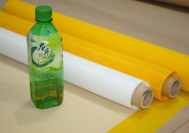 NSF Test White Silk Screen Mesh Roll For T- Shirt Printing , 305cm Width supplier