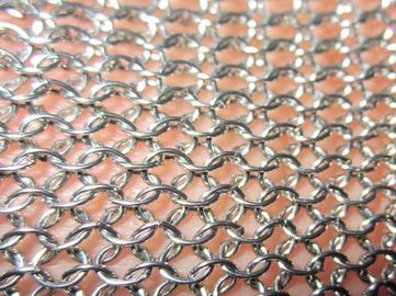 S  Size White Chainmail Cutting Glove , Metal Mesh Safety Gloves Cut Resistant supplier