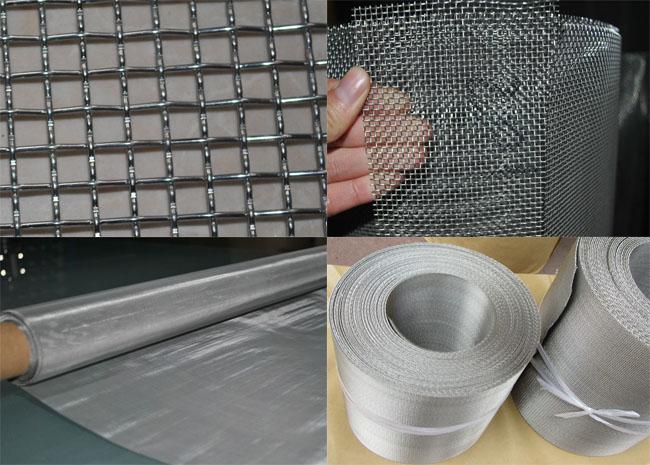 High Strength Stainless Steel Wire Mesh For Industray Filtering , Square Hole Size
