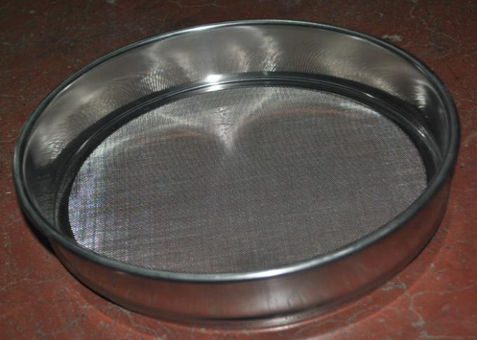 100mm 200mm Wire Mesh Filter Screen , Stainless Steel Blind Sieve SGS Listed